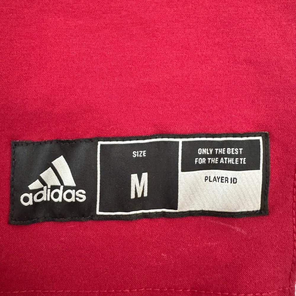 Adidas Football Practice Jersey Men's Size M Red/White NWT